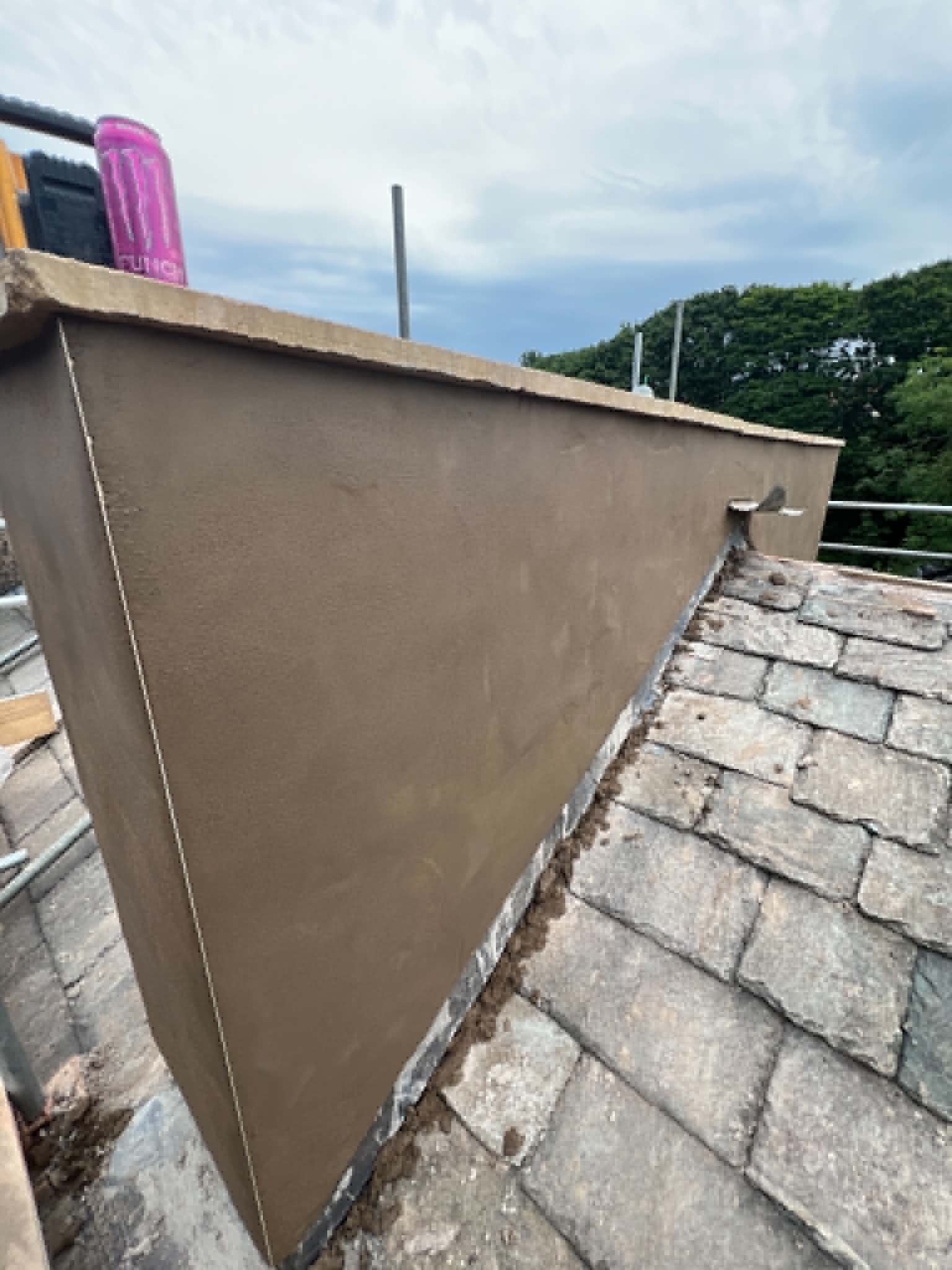Roofing work